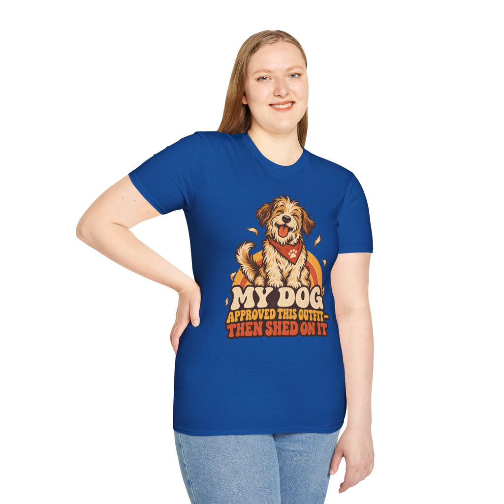 My Dog Approved This Outfit – Funny Dog Lover Unisex T-Shirt