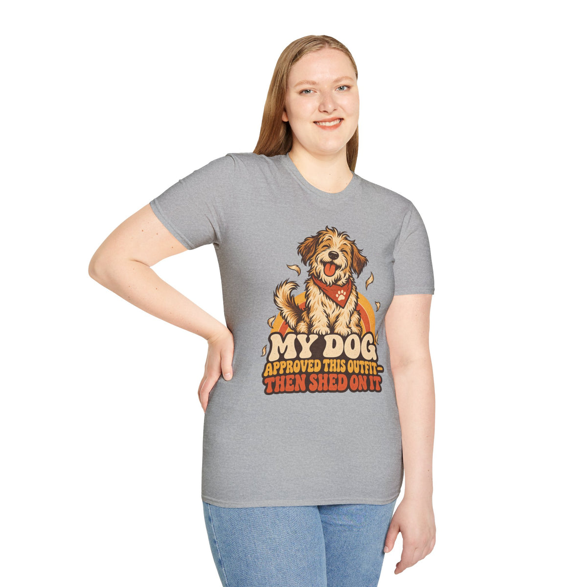 My Dog Approved This Outfit – Funny Dog Lover Unisex T-Shirt
