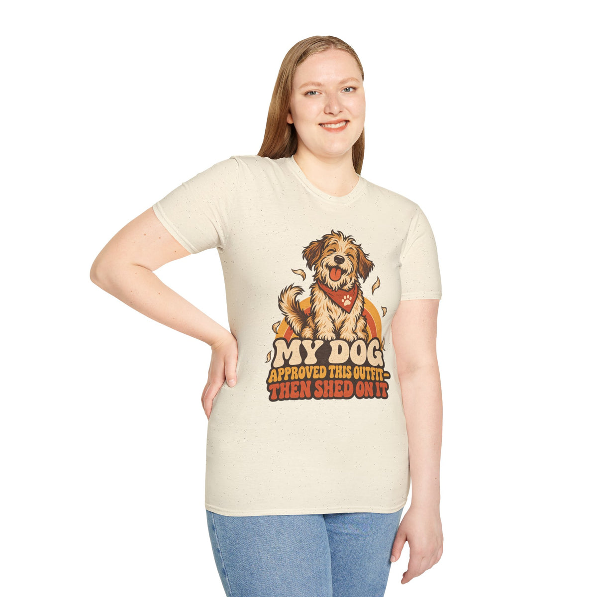 My Dog Approved This Outfit – Funny Dog Lover Unisex T-Shirt