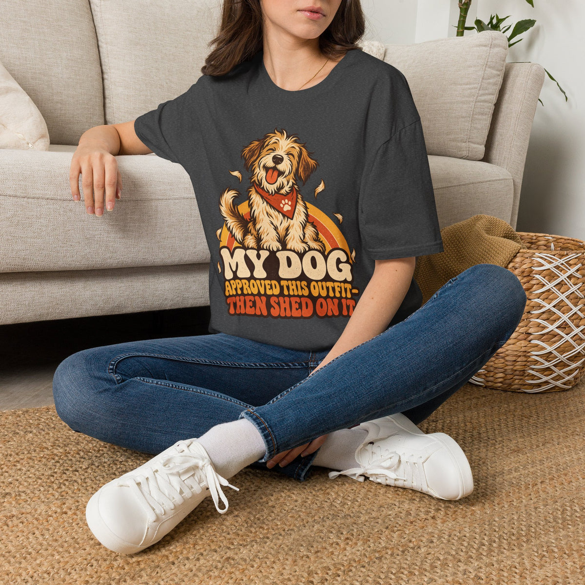 My Dog Approved This Outfit – Funny Dog Lover Unisex T-Shirt