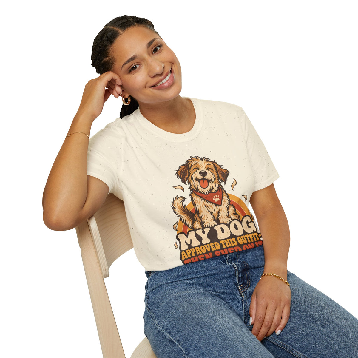 My Dog Approved This Outfit – Funny Dog Lover Unisex T-Shirt