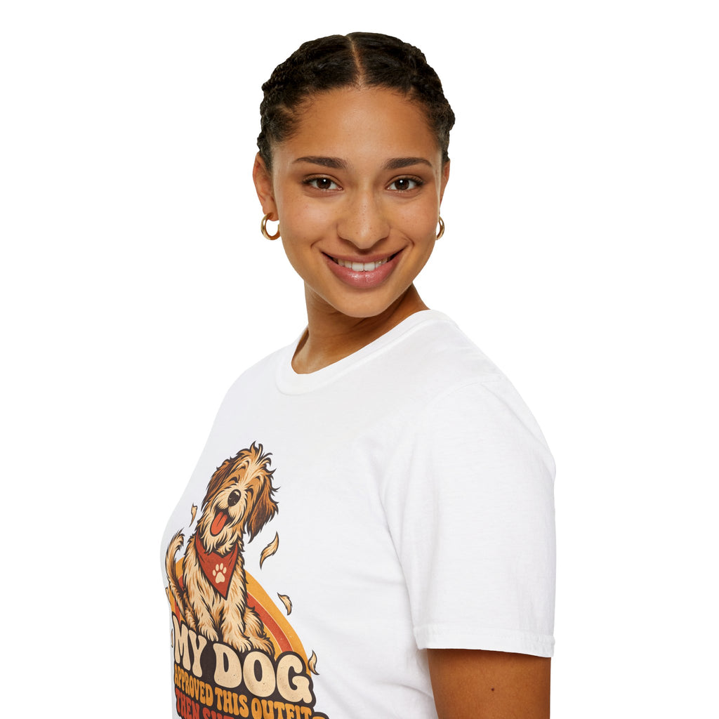 My Dog Approved This Outfit – Funny Dog Lover Unisex T-Shirt