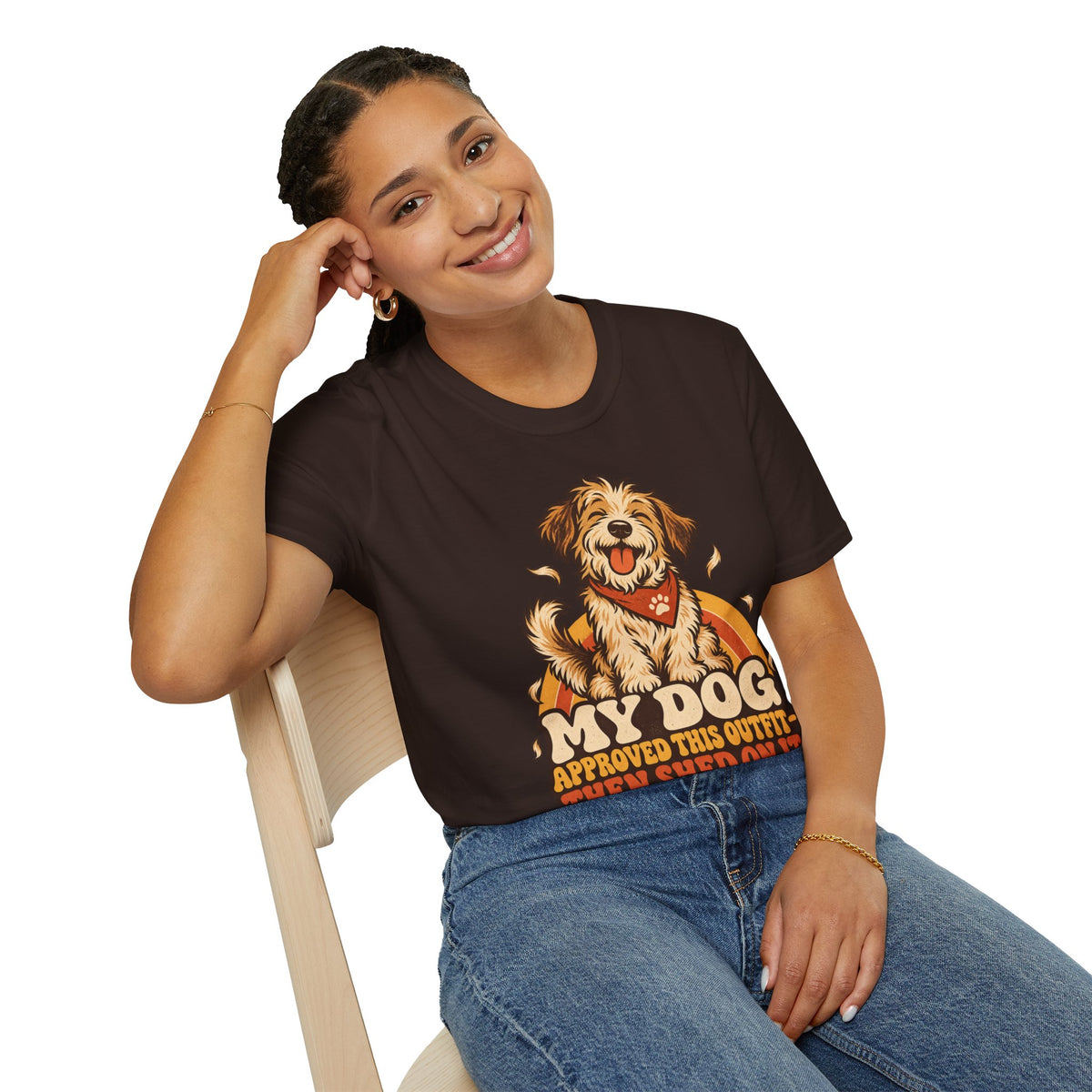 My Dog Approved This Outfit – Funny Dog Lover Unisex T-Shirt