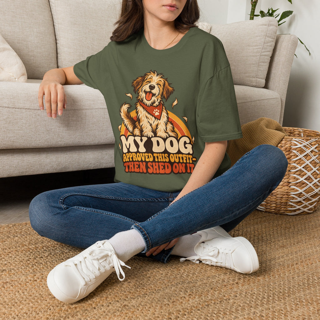 My Dog Approved This Outfit – Funny Dog Lover Unisex T-Shirt