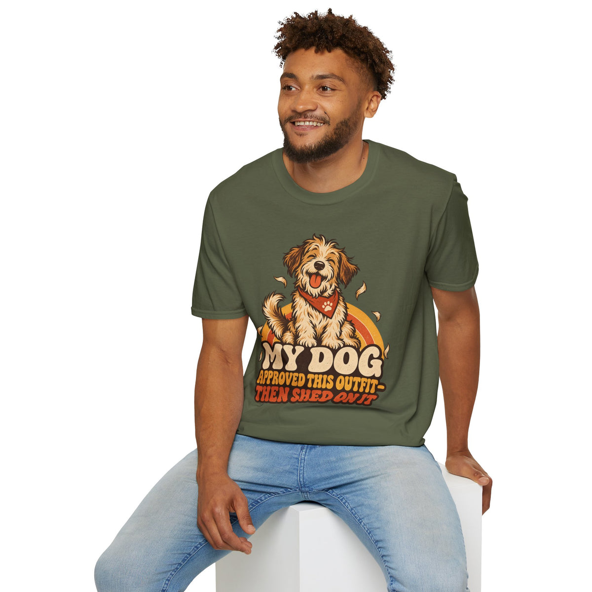 My Dog Approved This Outfit – Funny Dog Lover Unisex T-Shirt