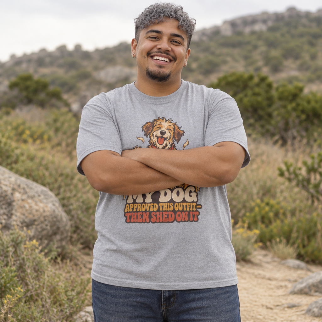 My Dog Approved This Outfit – Funny Dog Lover Unisex T-Shirt