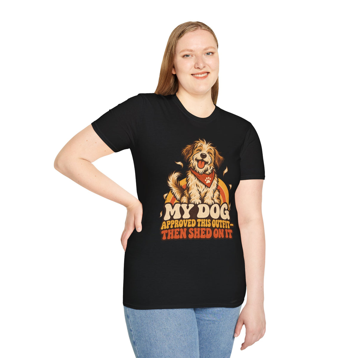 My Dog Approved This Outfit – Funny Dog Lover Unisex T-Shirt