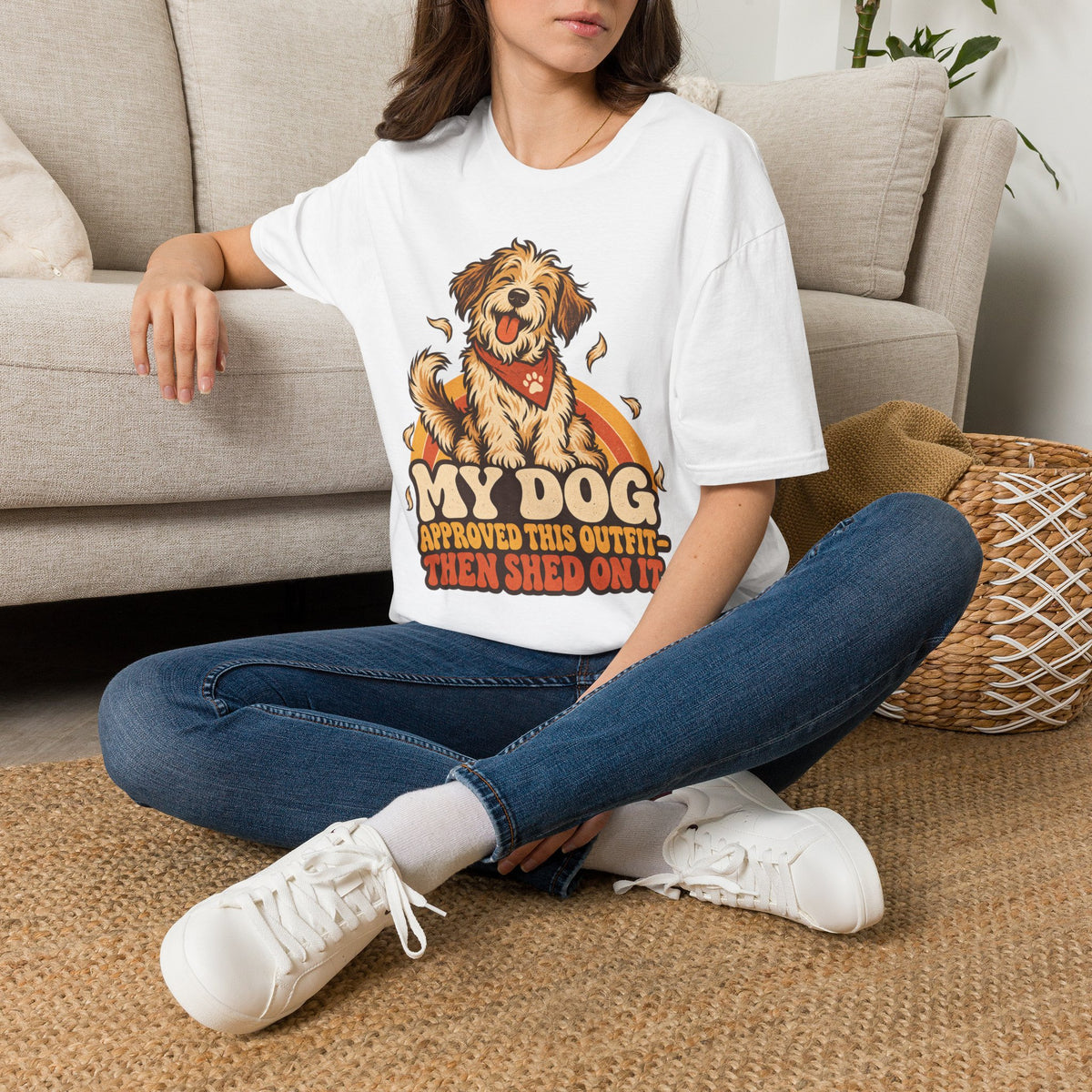My Dog Approved This Outfit – Funny Dog Lover Unisex T-Shirt