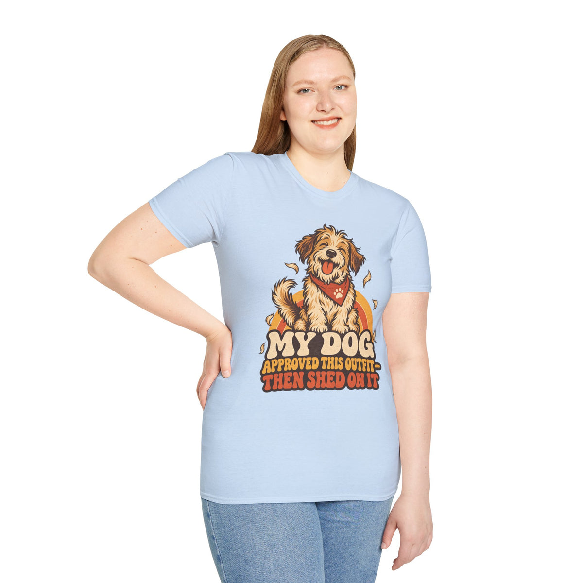 My Dog Approved This Outfit – Funny Dog Lover Unisex T-Shirt