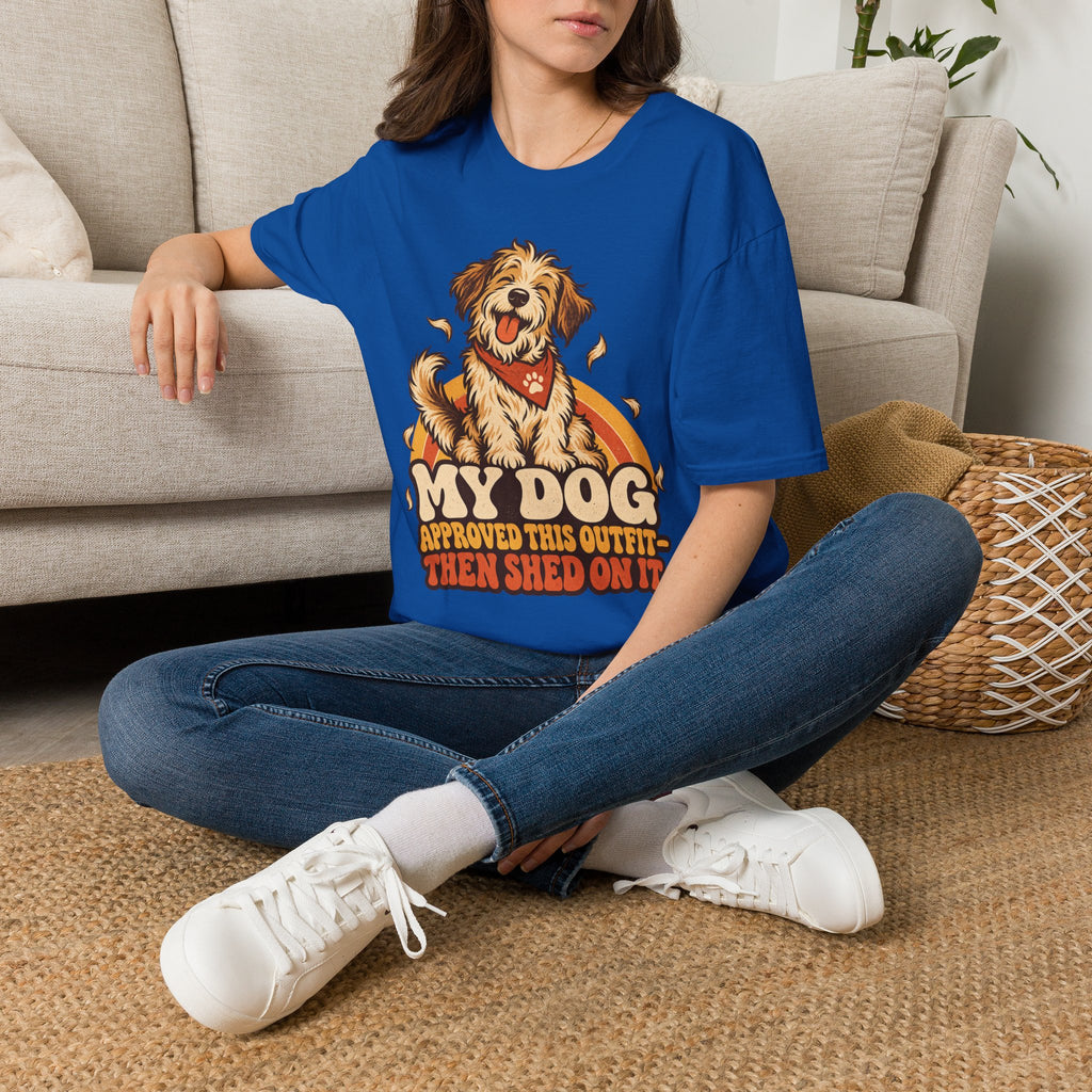 My Dog Approved This Outfit – Funny Dog Lover Unisex T-Shirt