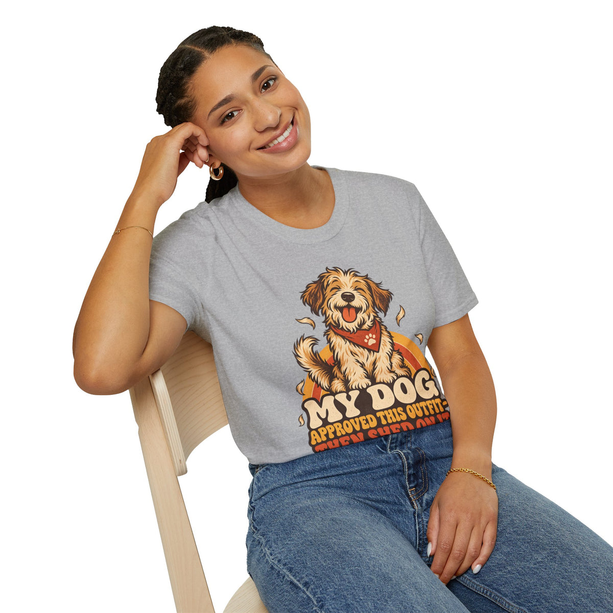My Dog Approved This Outfit – Funny Dog Lover Unisex T-Shirt