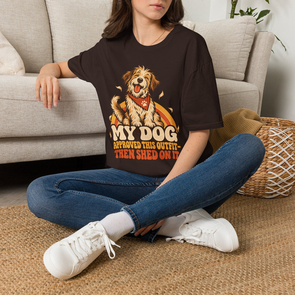 My Dog Approved This Outfit – Funny Dog Lover Unisex T-Shirt