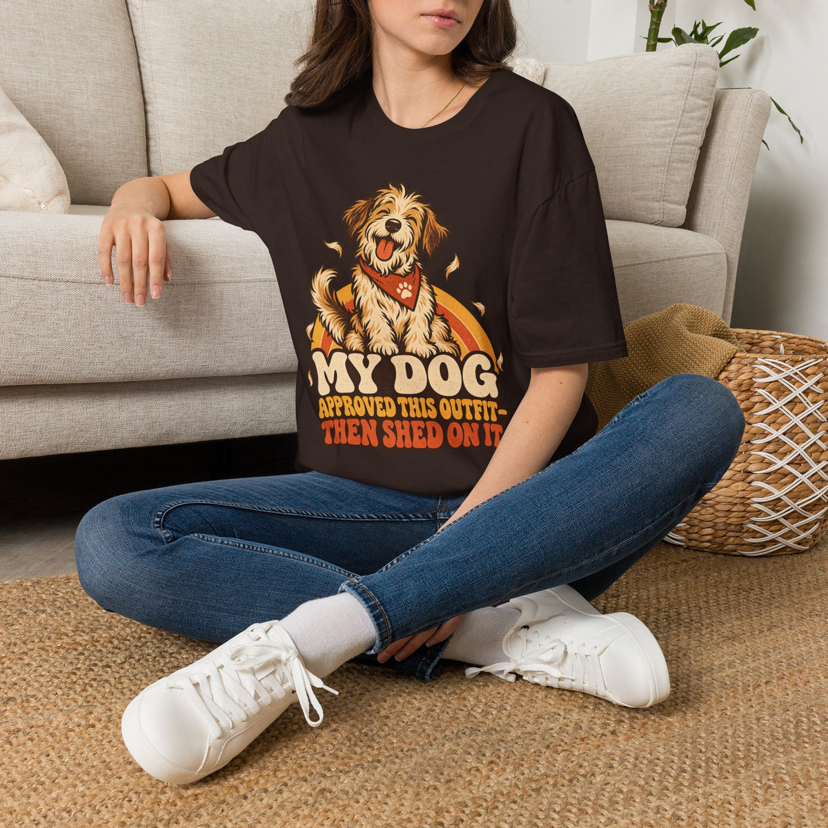 My Dog Approved This Outfit – Funny Dog Lover Unisex T-Shirt