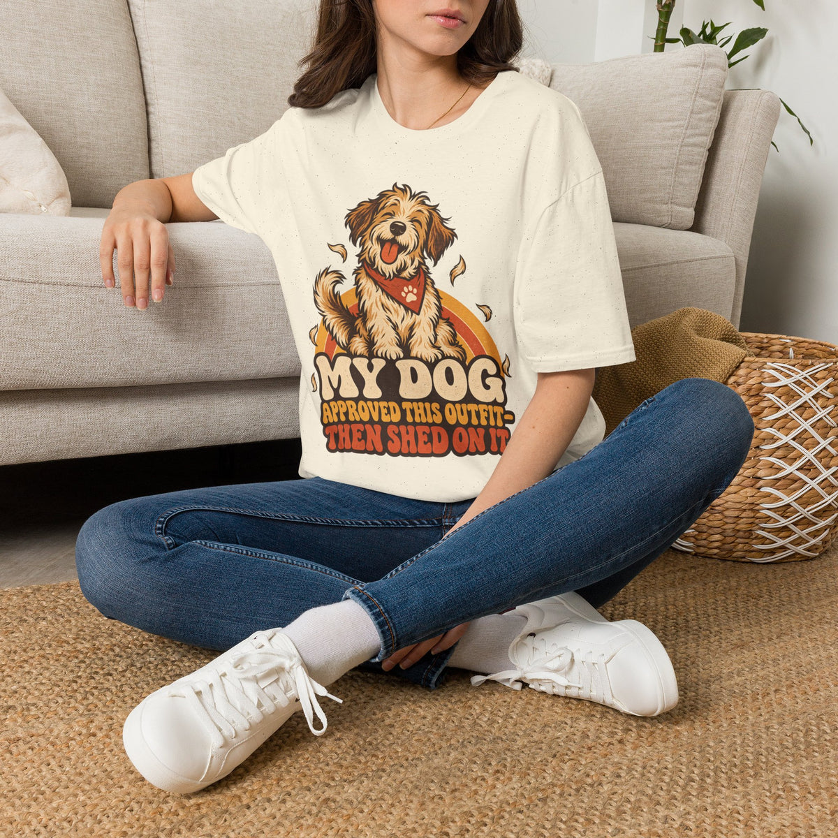 My Dog Approved This Outfit – Funny Dog Lover Unisex T-Shirt