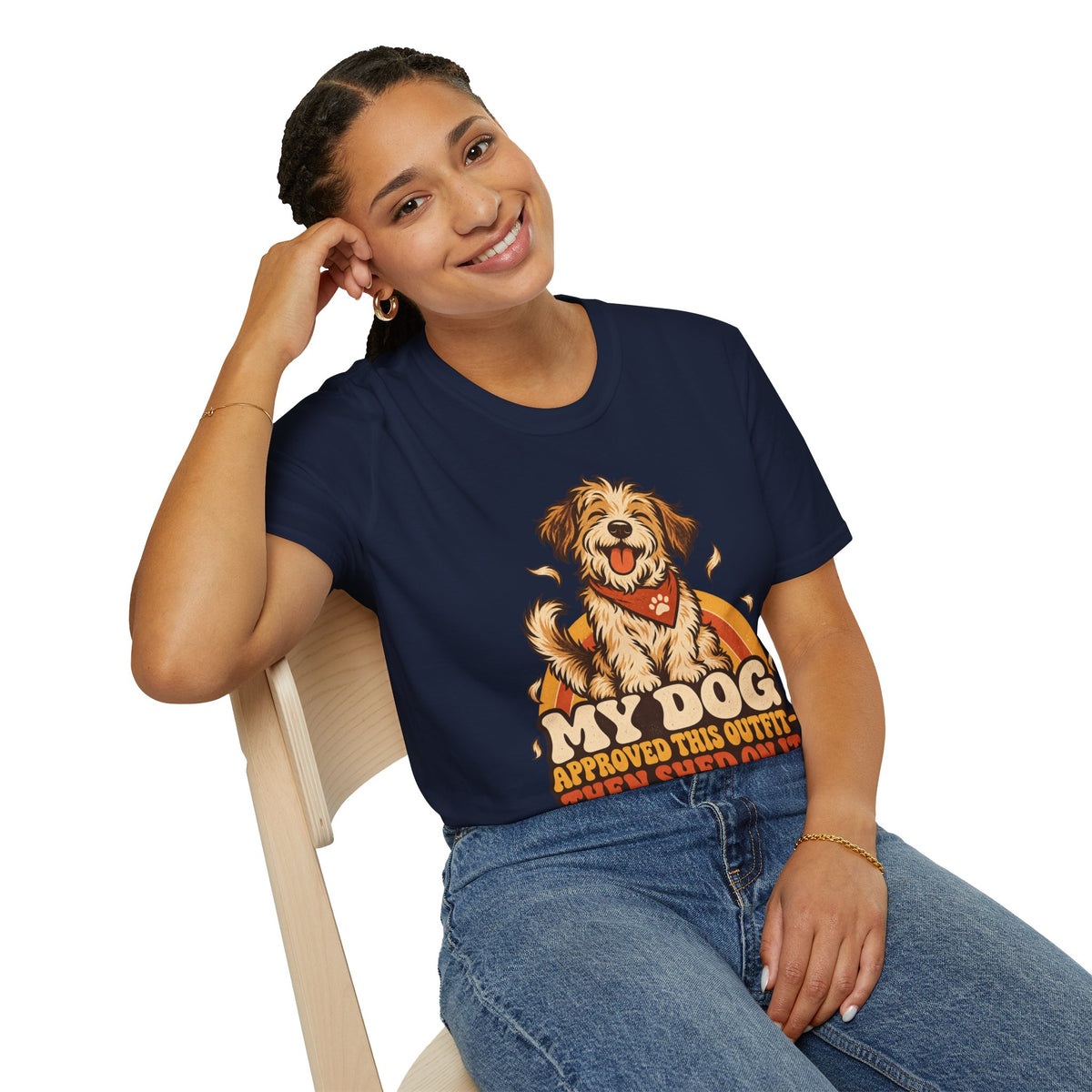 My Dog Approved This Outfit – Funny Dog Lover Unisex T-Shirt