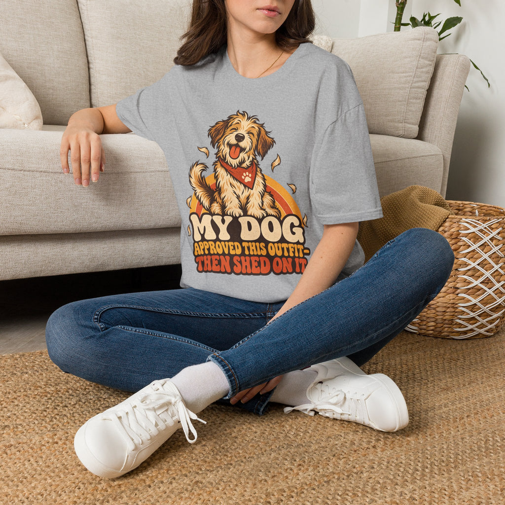 My Dog Approved This Outfit – Funny Dog Lover Unisex T-Shirt