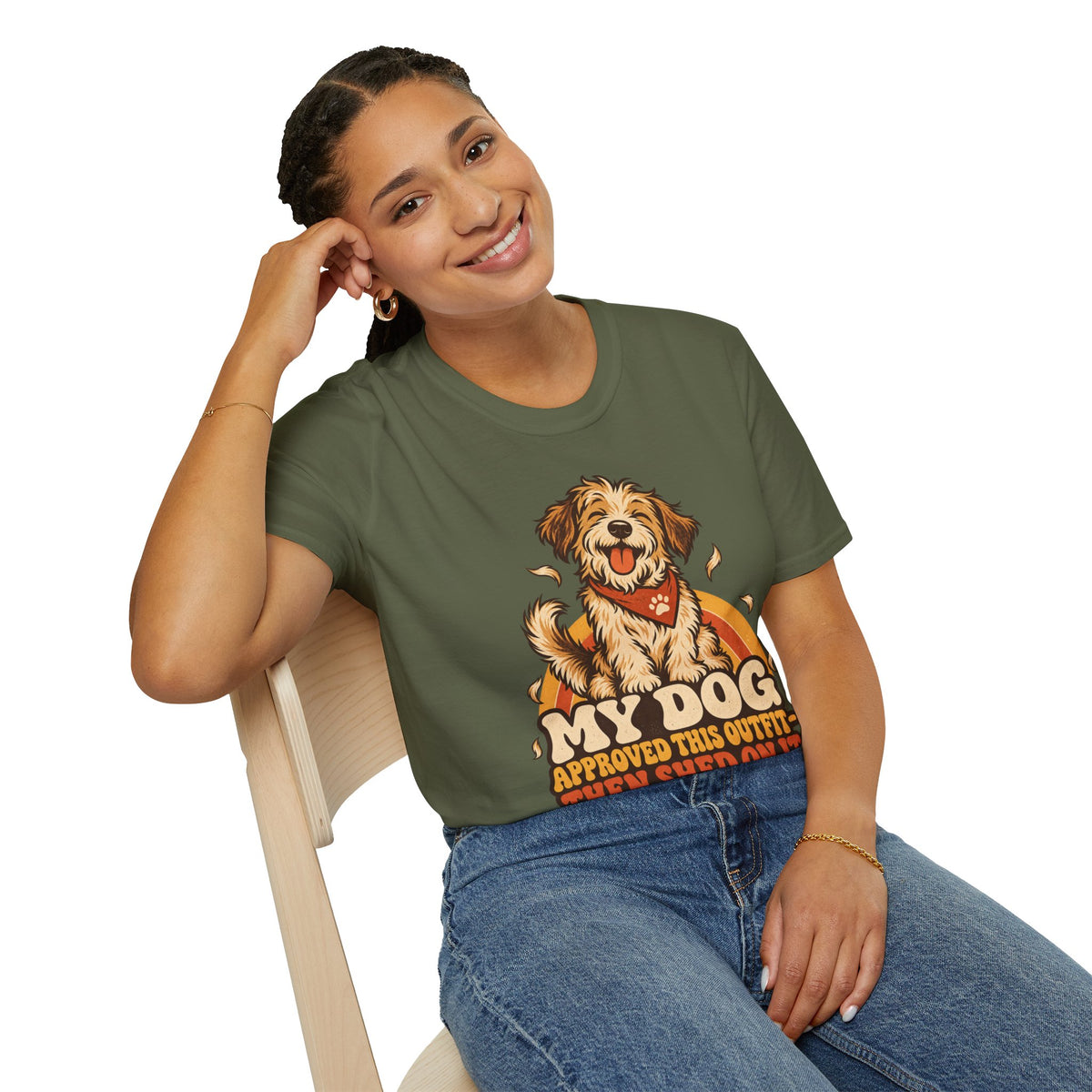 My Dog Approved This Outfit – Funny Dog Lover Unisex T-Shirt