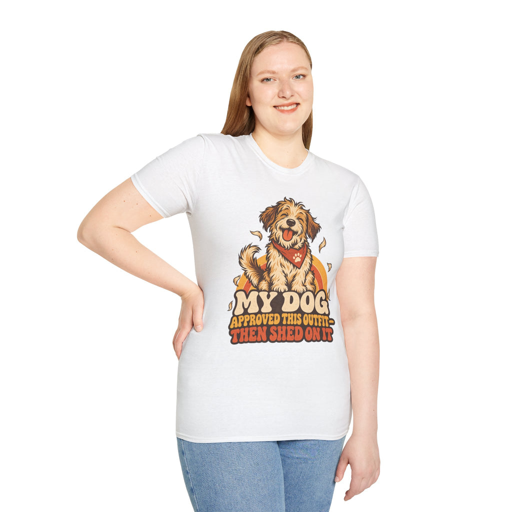 My Dog Approved This Outfit – Funny Dog Lover Unisex T-Shirt