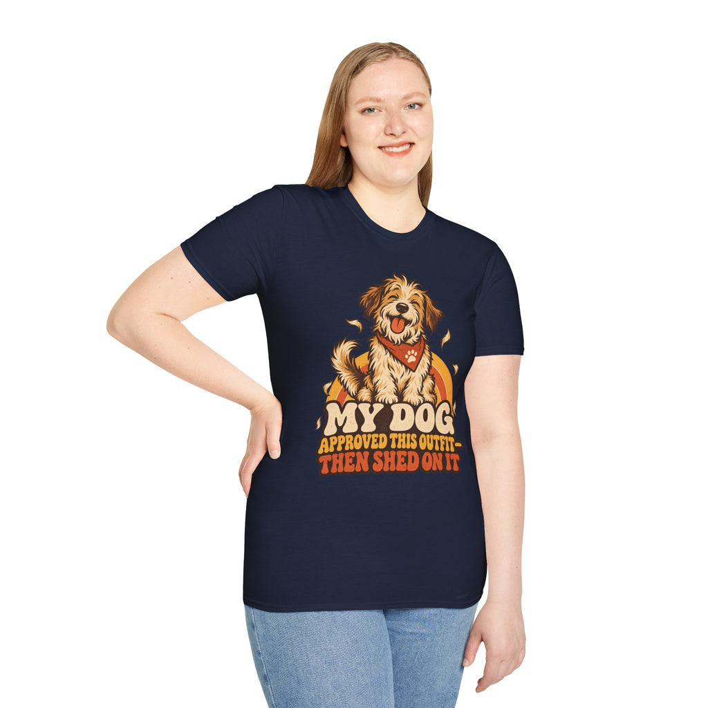 My Dog Approved This Outfit – Funny Dog Lover Unisex T-Shirt